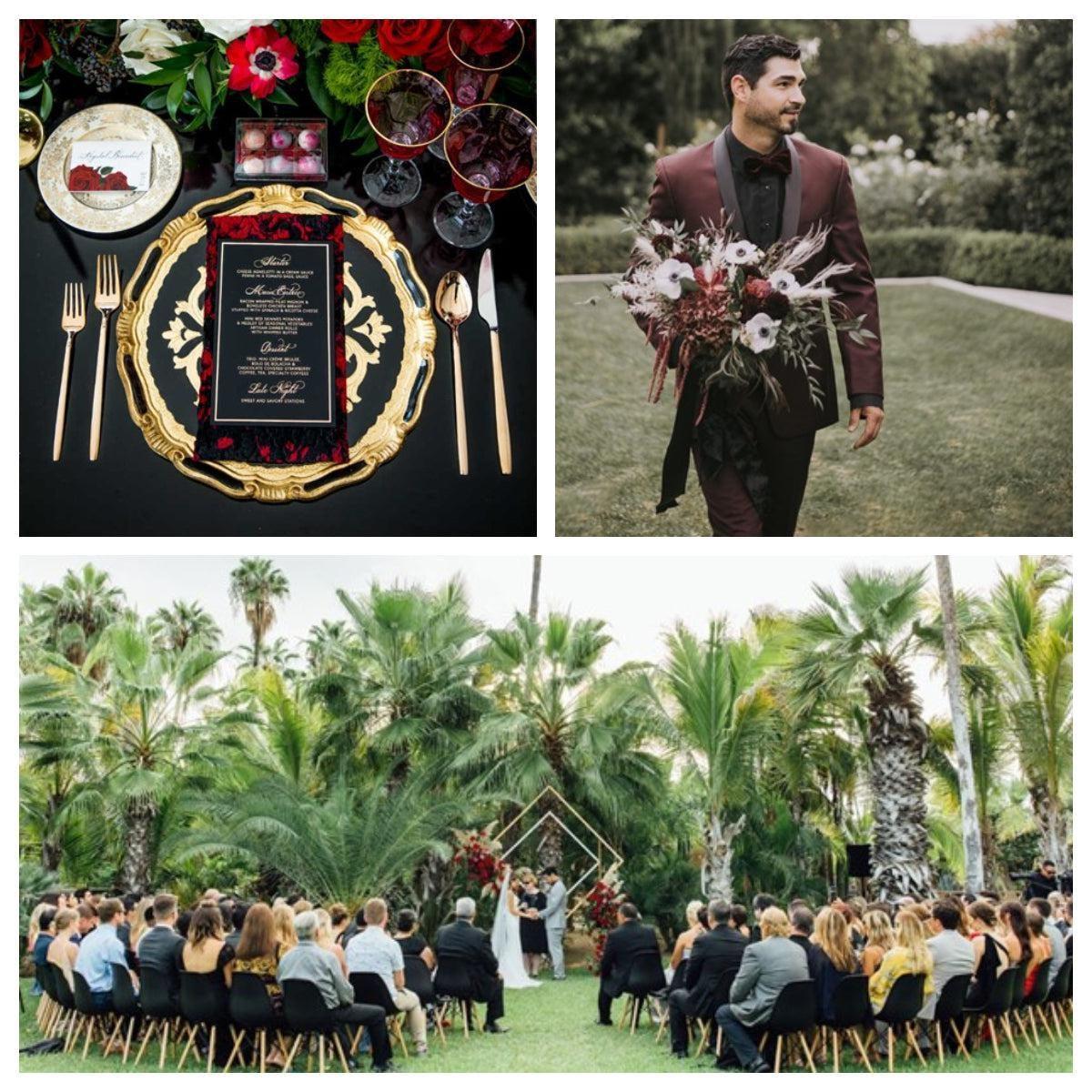 Top 10 Red & Black Wedding Theme Decor Ideas-Koyal Wholesale