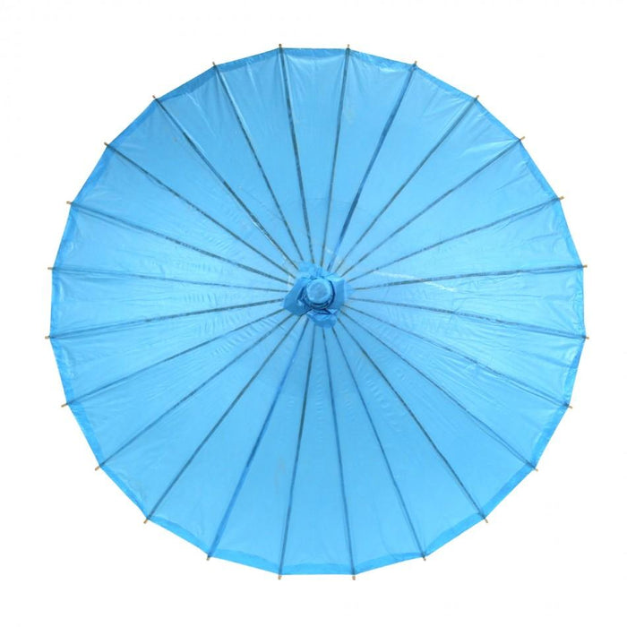 Bulk Pack Wedding Paper Parasols-Koyal Wholesale-Royal Purple-Set of 4-