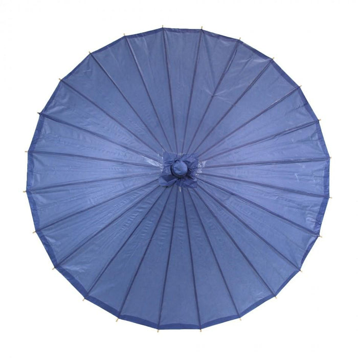 Bulk Pack Wedding Paper Parasols-Koyal Wholesale-Royal Purple-Set of 4-