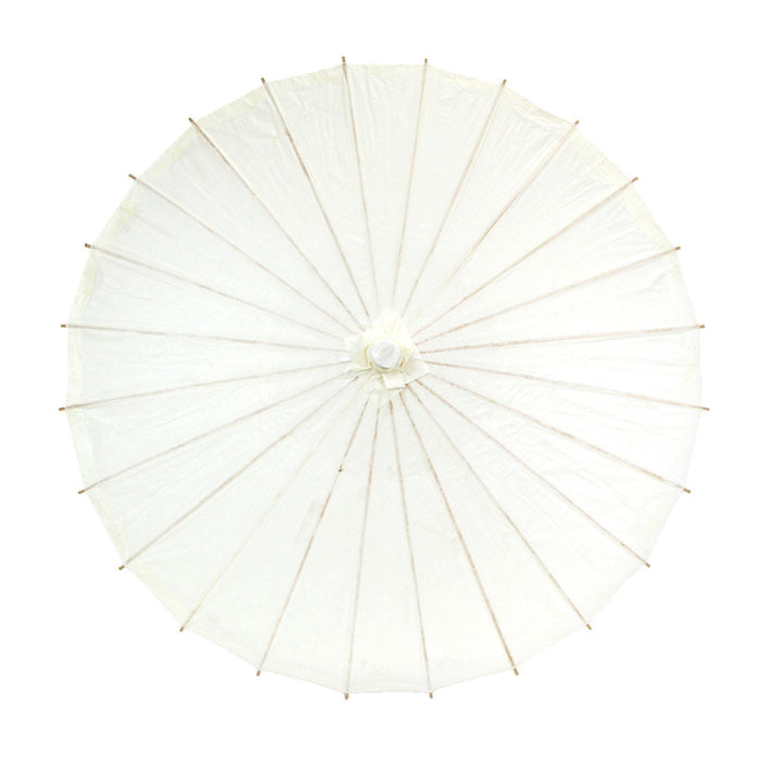 Bulk Pack Wedding Paper Parasols-Koyal Wholesale-Royal Purple-Set of 4-