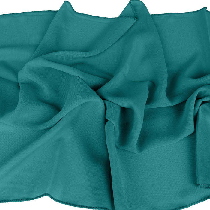 Chiffon Table Runners-Set of 1-Koyal Wholesale-Emerald Green-Set of 1-
