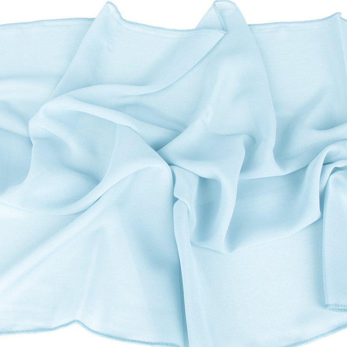 Chiffon Table Runners-Set of 1-Koyal Wholesale-Light Blue-Set of 1-
