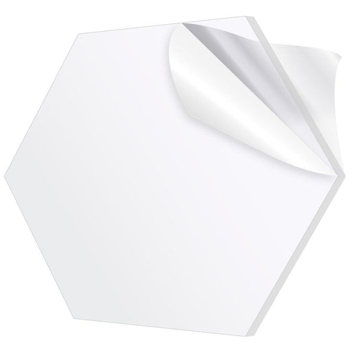 DIY Blank Clear Hexagon Acrylic Tiles, Set of 25-Set of 25-Koyal Wholesale-