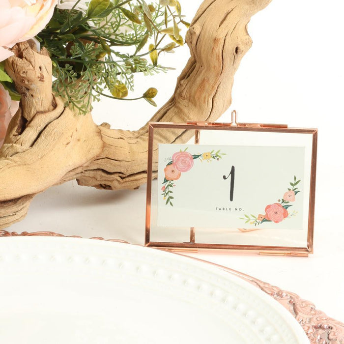 Floating Glass Frames-Koyal Wholesale-Gold-5" x 7"-