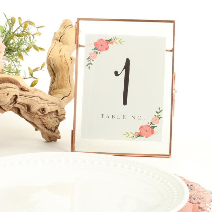 Floating Glass Frames-Koyal Wholesale-Gold-5" x 7"-