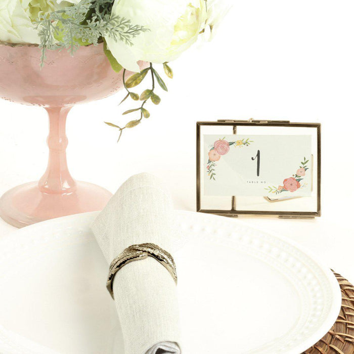 Floating Glass Frames-Koyal Wholesale-Gold-5" x 7"-