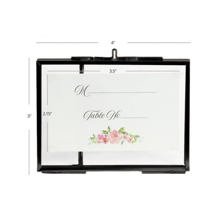 Floating Glass Frames-Koyal Wholesale-Gold-5" x 7"-