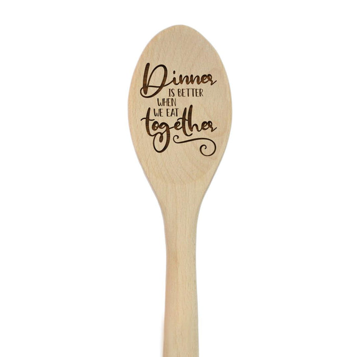Funny Kitchen Mixing Spoon Engraved Wood Collection-Set of 1-Andaz Press-Dinner-