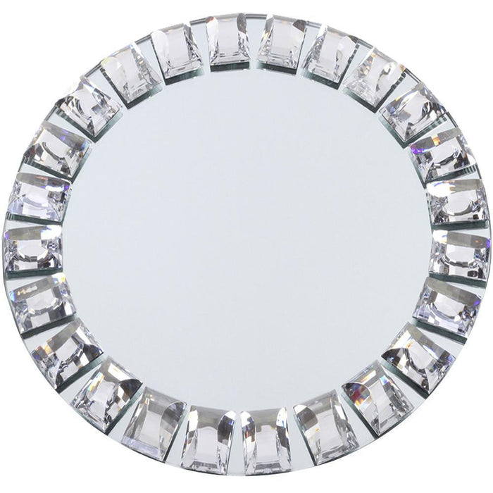 Mirror Charger Plates-Set of 4-Koyal Wholesale-Set of 1 (4PC)-