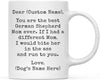 Personalized Funny Dog Mom Coffee Mug Gag Gift Best German Shepherd Dog Mom Bite in Ass and Run to You-Set of 1-Andaz Press-