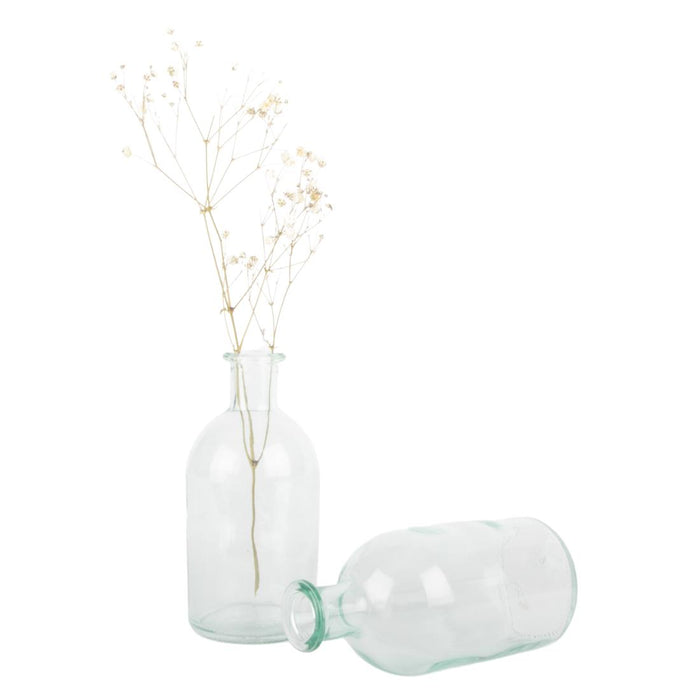 Set of 6 Glass Bud Vases | Small Apothecary Bottles, Bulk Set-Koyal Wholesale-Amber-Set of 6-