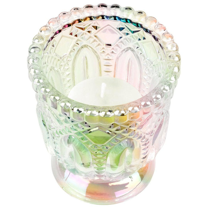 Set of 6 Vintage Glass Candle Holder Bulk Pack-Koyal Wholesale-Blush Pink-Set of 6-