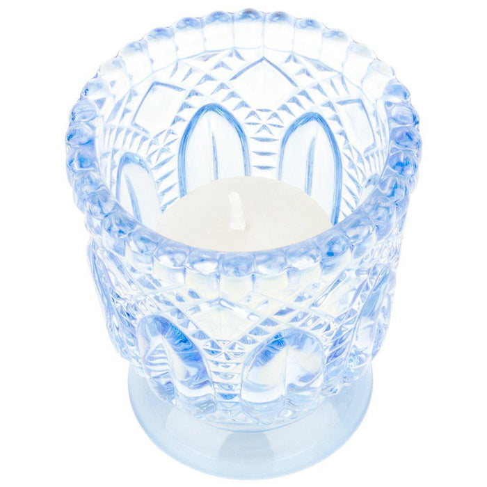 Set of 6 Vintage Glass Candle Holder Bulk Pack-Koyal Wholesale-Blush Pink-Set of 6-