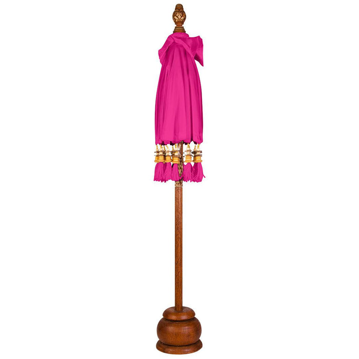 Tabletop Bali Umbrella Centerpiece-Set of 1-Koyal Wholesale-Plum Purple-