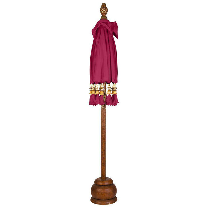 Tabletop Bali Umbrella Centerpiece-Set of 1-Koyal Wholesale-Plum Purple-