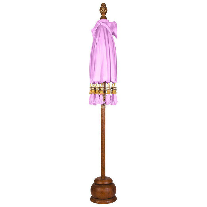 Tabletop Bali Umbrella Centerpiece-Set of 1-Koyal Wholesale-Plum Purple-