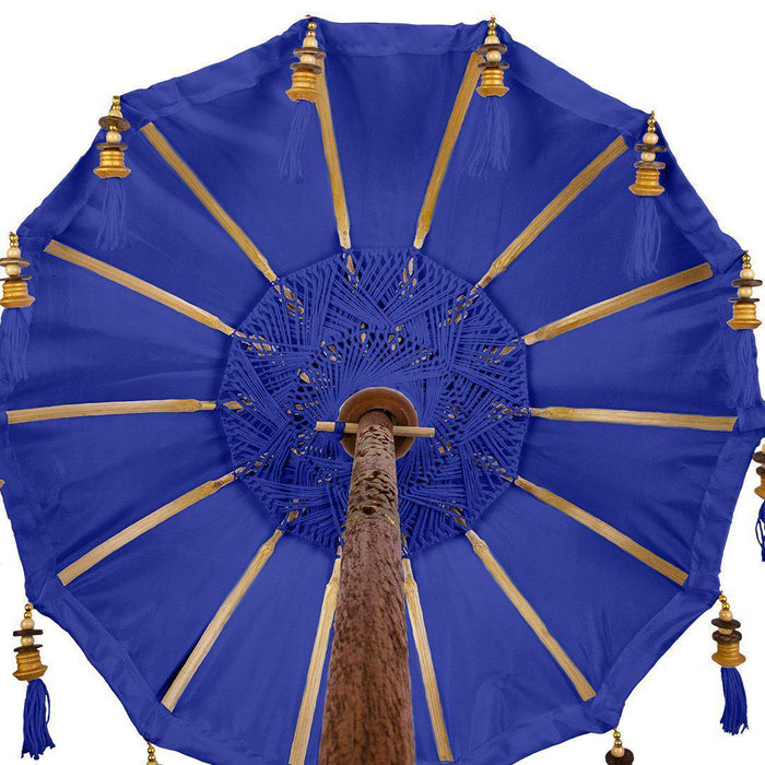 Tabletop Bali Umbrella Centerpiece-Set of 1-Koyal Wholesale-Plum Purple-