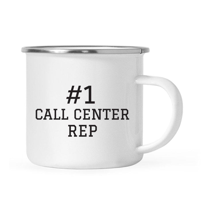 #1 Career Campfire Coffee Mug Part 1-Set of 1-Andaz Press-Call Center Rep-