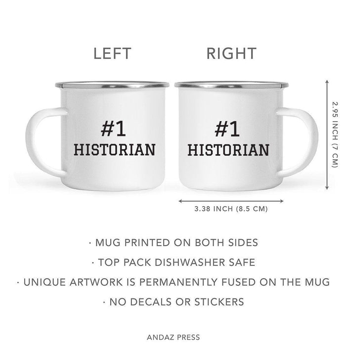 #1 Career Campfire Coffee Mug Part 2-Set of 1-Andaz Press-Historian-