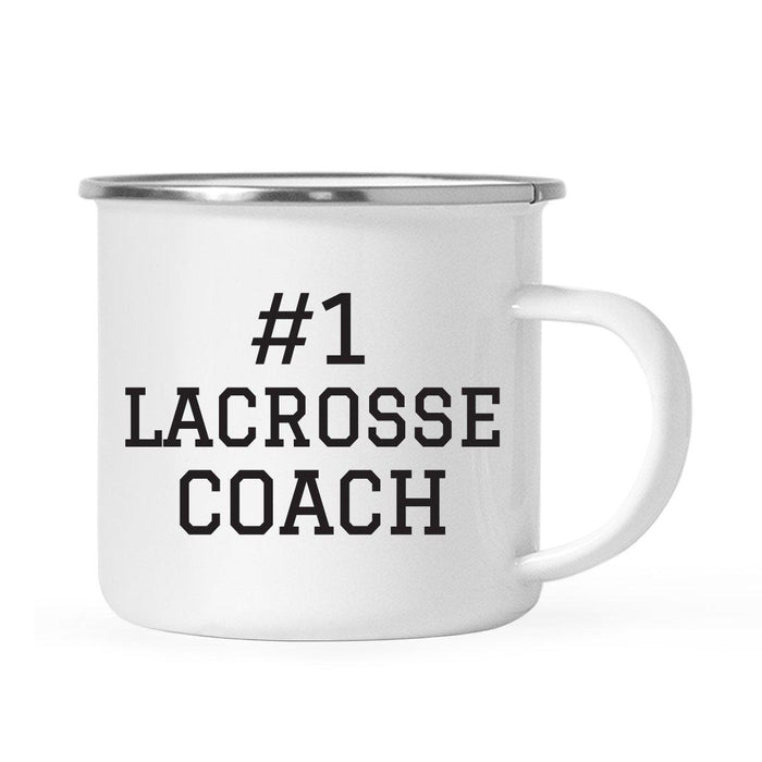 #1 School Campfire Coffee Mug, Part 2-Set of 1-Andaz Press-Lacrosse Coach-