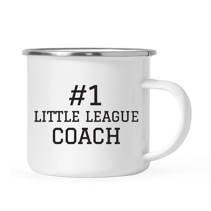 #1 School Campfire Coffee Mug, Part 2-Set of 1-Andaz Press-Little League Coach-