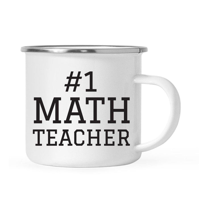 #1 School Campfire Coffee Mug, Part 2-Set of 1-Andaz Press-Math Teacher-