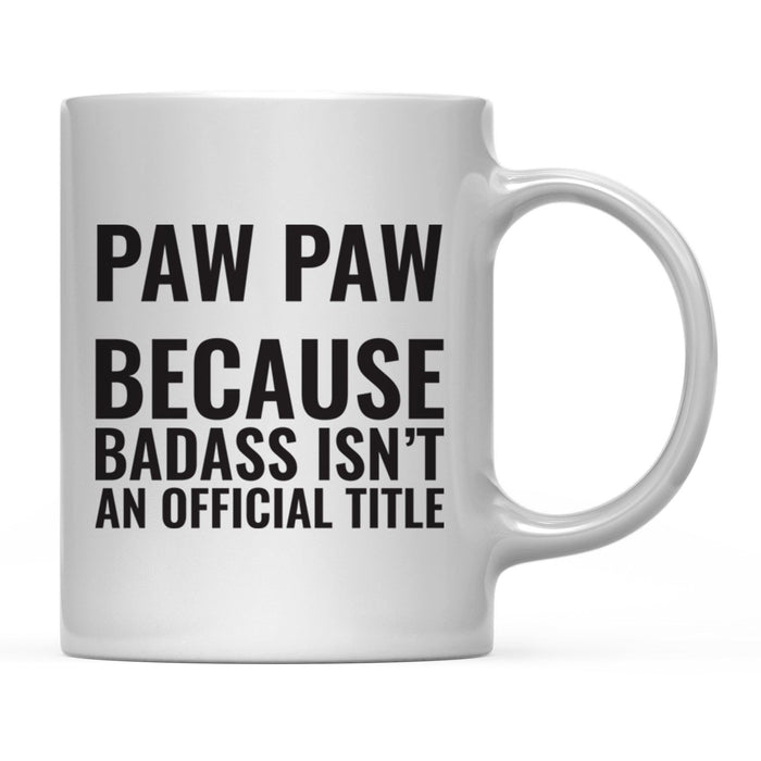 Andaz Press 11 oz Badass Official Title Black Text Coffee Mug-Set of 1-Andaz Press-Veterinarian-