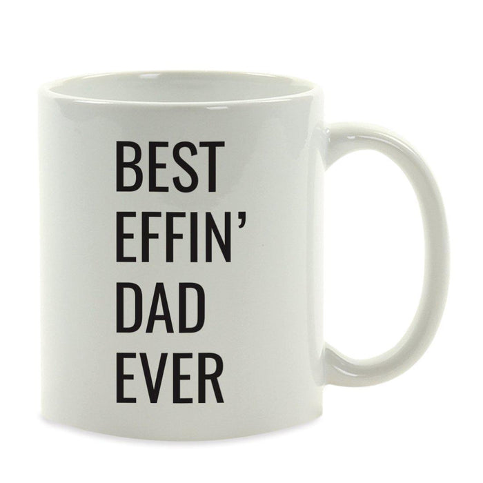 Andaz Press 11oz Best Father's Day Coffee Mug-Set of 1-Andaz Press-Dad Ever-