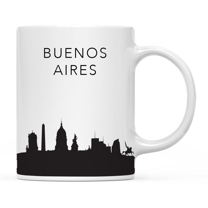 Andaz Press 11oz City Skyline Tourist Travel Souvenir Coffee Mug-Set of 1-Andaz Press-Buenos Aires Argentina-