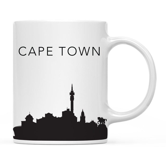 Andaz Press 11oz City Skyline Tourist Travel Souvenir Coffee Mug-Set of 1-Andaz Press-Cape Town South Africa-