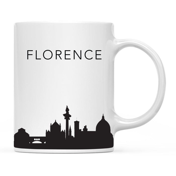 Andaz Press 11oz City Skyline Tourist Travel Souvenir Coffee Mug-Set of 1-Andaz Press-Florence Italy-