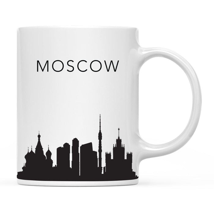 Andaz Press 11oz City Skyline Tourist Travel Souvenir Coffee Mug-Set of 1-Andaz Press-Moscow Russia-