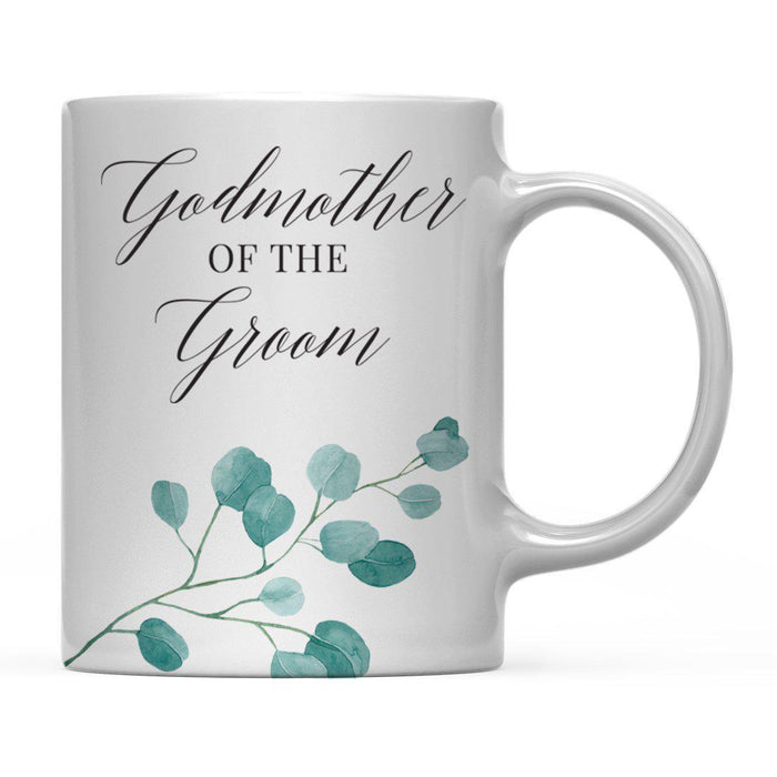Andaz Press 11oz Eucalyptus Leaves Greenery Coffee Mug-Set of 1-Andaz Press-Godmother of Groom-