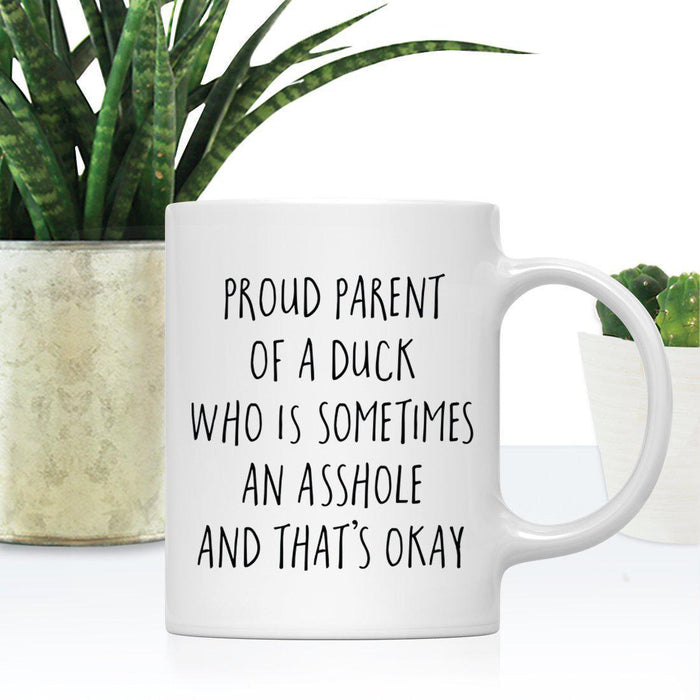 Andaz Press 11oz Funny Proud Pet Parent Coffee Mug-Set of 1-Andaz Press-Horse-