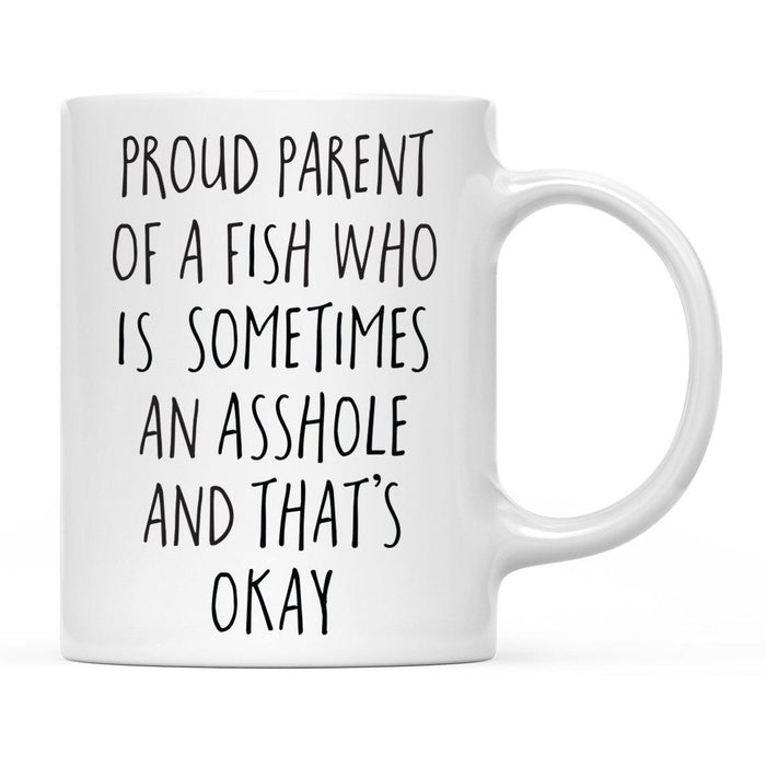 Andaz Press 11oz Funny Proud Pet Parent Coffee Mug-Set of 1-Andaz Press-Fish-