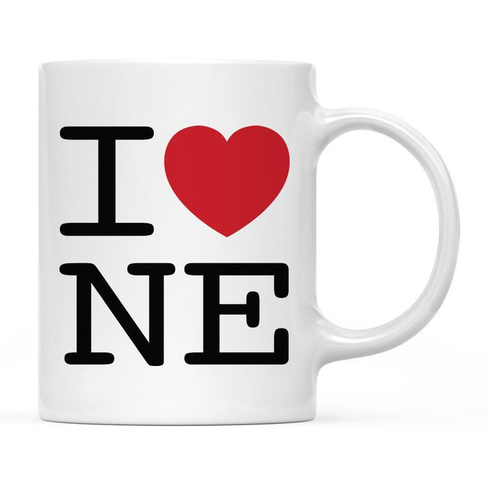 Andaz Press 11oz Heart Graphic I Love US State Coffee Mug-Set of 1-Andaz Press-Nebraska-