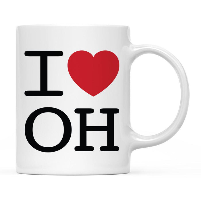 Andaz Press 11oz Heart Graphic I Love US State Coffee Mug-Set of 1-Andaz Press-Ohio-