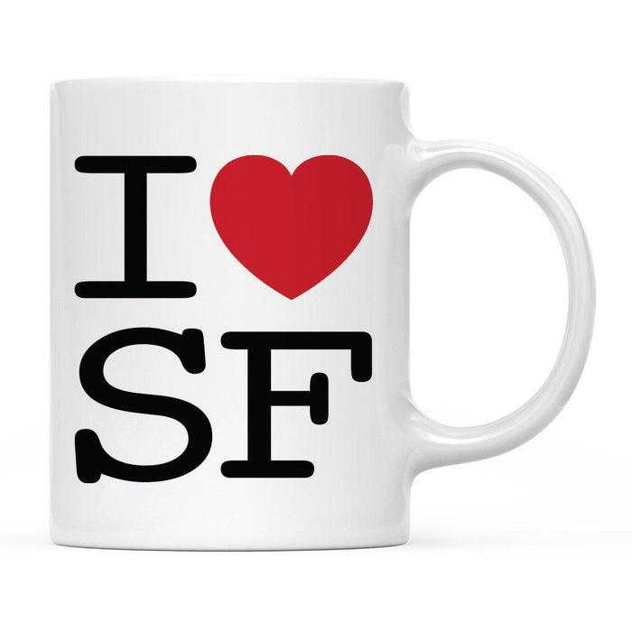 Andaz Press 11oz Heart Graphic I Love US State Coffee Mug-Set of 1-Andaz Press-San Francisco-