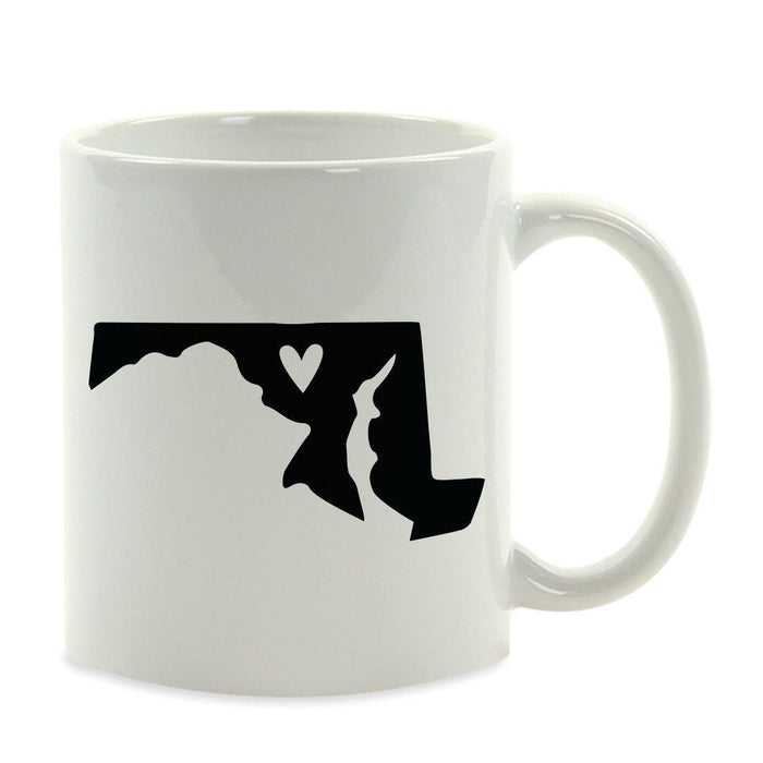 Andaz Press 11oz Heart Graphic US State Coffee Mug-Set of 1-Andaz Press-Maryland-