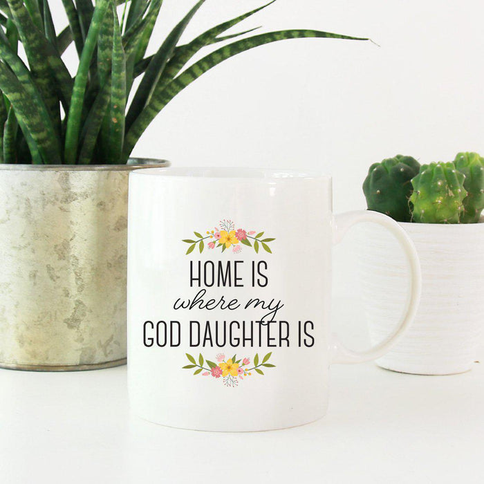 Andaz Press 11oz Mother's Day Home Is Floral Flower Coffee Mug-Set of 1-Andaz Press-Mom-
