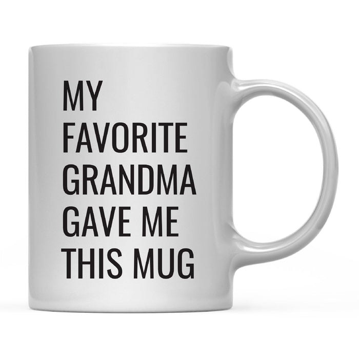 Andaz Press 11oz My Favorite Person Coffee Mug-Set of 1-Andaz Press-Grandma-