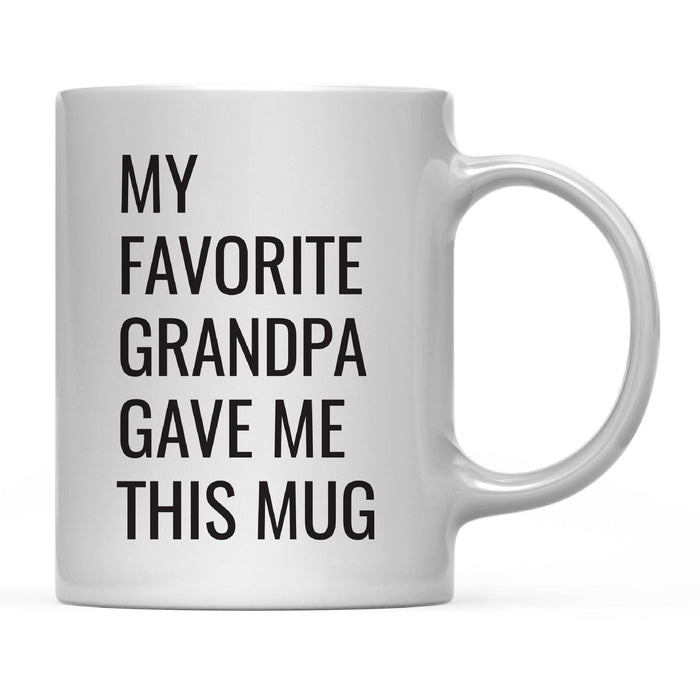 Andaz Press 11oz My Favorite Person Coffee Mug-Set of 1-Andaz Press-Grandpa-