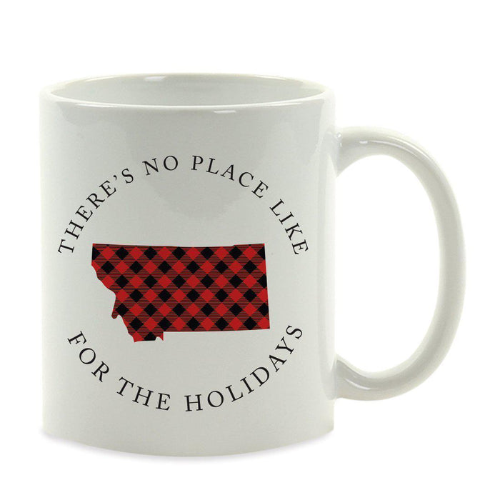Andaz Press 11oz Plaid US State Home Coffee Mug-Set of 1-Andaz Press-Montana-
