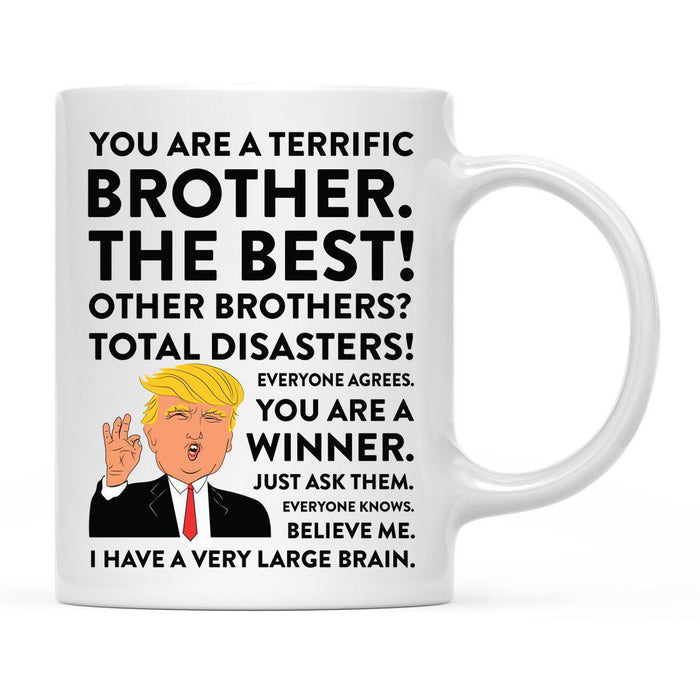 Andaz Press 11oz President Donald Trump Family Terrific Part 2 Coffee Mug-Set of 1-Andaz Press-Brother-