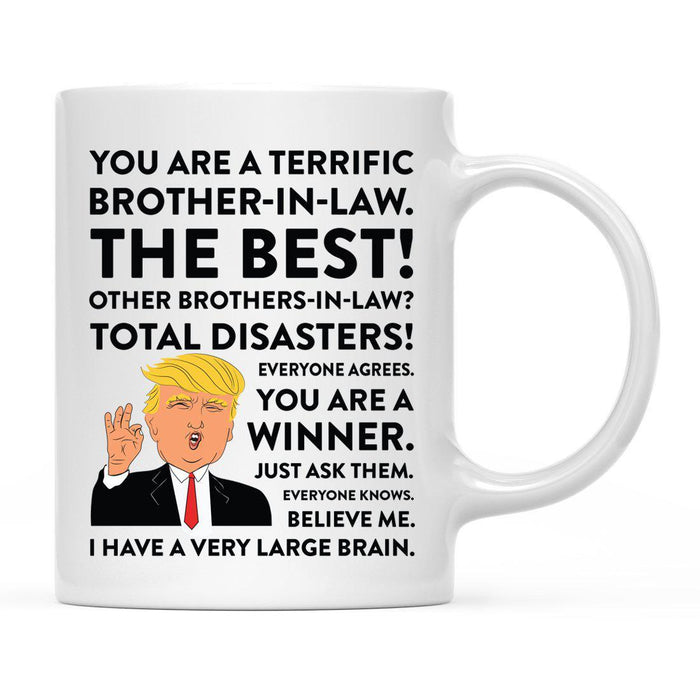 Andaz Press 11oz President Donald Trump Family Terrific Part 2 Coffee Mug-Set of 1-Andaz Press-Brother-in-Law-
