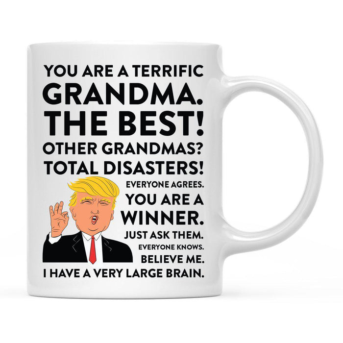 Andaz Press 11oz President Donald Trump Family Terrific Part 2 Coffee Mug-Set of 1-Andaz Press-Grandma-