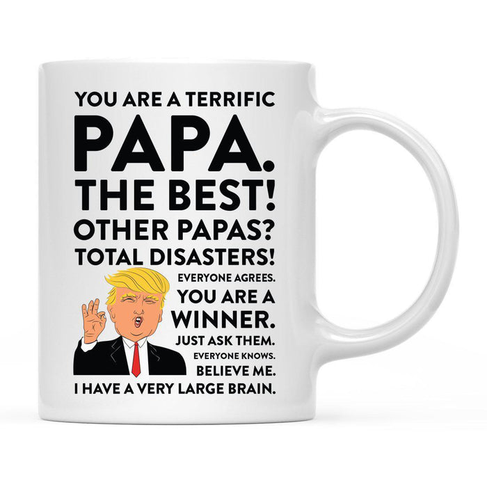 Andaz Press 11oz President Donald Trump Family Terrific Part 2 Coffee Mug-Set of 1-Andaz Press-Papa-