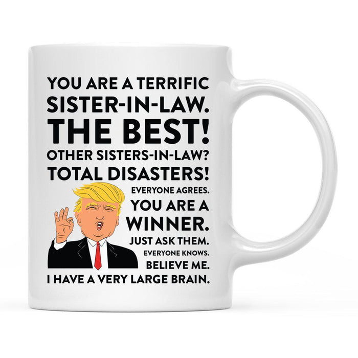 Andaz Press 11oz President Donald Trump Family Terrific Part 2 Coffee Mug-Set of 1-Andaz Press-Sister-in-Law-