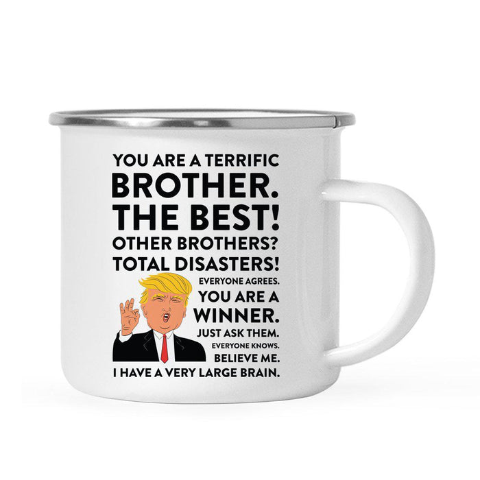 Andaz Press 11oz President Donald Trump Terrific Family Campfire Coffee Mug-Set of 1-Andaz Press-Brother-