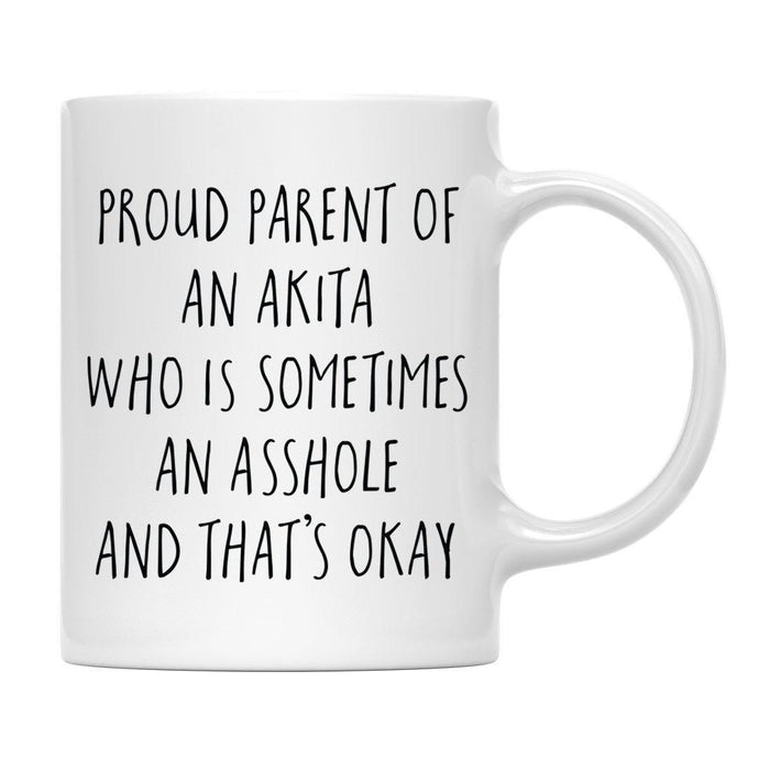 Andaz Press 11oz Proud Dog Parent Coffee Mug Set 1-Set of 1-Andaz Press-Akita-
